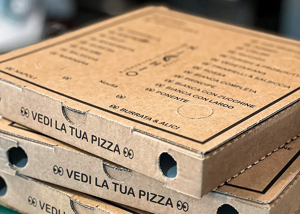 Linea Horeca packaging porta pizza personalizzato