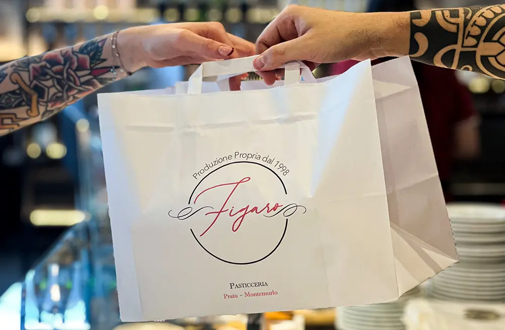 Linea Uniprint shopper personalizzata in stampa digitale